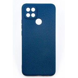 Панель Fine Line Carbon для OPPO A15/A15s (blue)