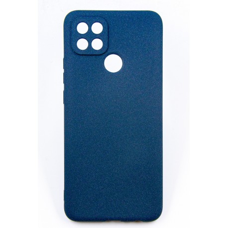 Панель Fine Line Carbon для OPPO A15/A15s (blue)