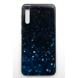 Панель FINE LINE (Back Cover) "Glam" для Samsung Galaxy A10/М10, синий калейдоскоп