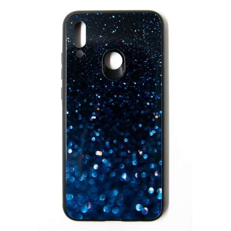 Чохол-панель Dengos (Back Cover) "Glam" для Huawei P Smart 2019, синій калейдоскоп