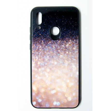 Чохол-панель Dengos (Back Cover) "Glam" для Huawei P Smart 2019, біло-чорний калейдоскоп