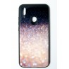Чехол-панель Dengos (Back Cover) "Glam" для Huawei P Smart 2019, бело-черный калейдоскоп