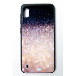 Чохол-панель Dengos (Back Cover) "Glam" для Samsung Galaxy А10/М10, біло-чорний калейдоскоп