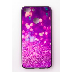 Чехол-панель FINE LINE (Back Cover) "Glam" для Huawei P Smart, фиолетовый калейдоскоп