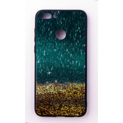 Чехол-панель FINE LINE (Back Cover) "Glam" для Huawei P Smart, золотой песок