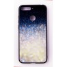 Чохол-панель FINE LINE (Back Cover) "Glam" для Huawei Y6 Prime 2018, біло-синій калейдоскоп