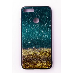 Панель FINE LINE "Glam" для Huawei Y6 Prime 2018, золотой песок