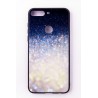 Чохол-панель FINE LINE (Back Cover) "Glam" для Huawei Y7 Prime 2018, біло-синій калейдоскоп