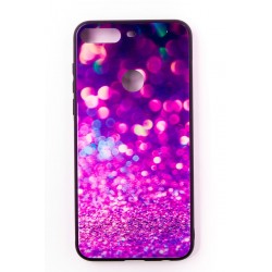 Чохол-панель FINE LINE (Back Cover) "Glam" для Huawei Y7 Prime 2018, фіолетовий калейдоскоп