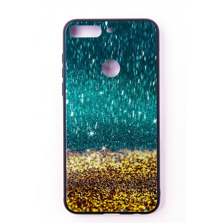 Чохол-панель FINE LINE (Back Cover) "Glam" для Huawei Y7 Prime 2018, золотий пісок