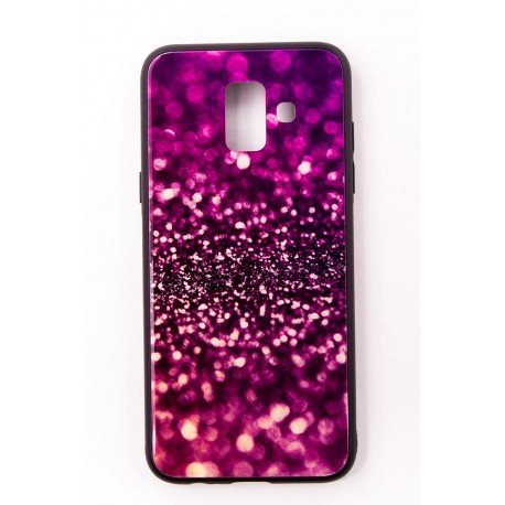 Чохол-панель FINE LINE (Back Cover) "Glam" для Samsung Galaxy A6 2018 (A600), бузковий калейдоскоп
