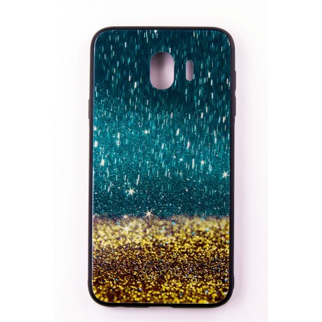 Чохол-панель FINE LINE (Back Cover) "Glam" для Samsung Galaxy J4 2018 (J400), золотий пісок