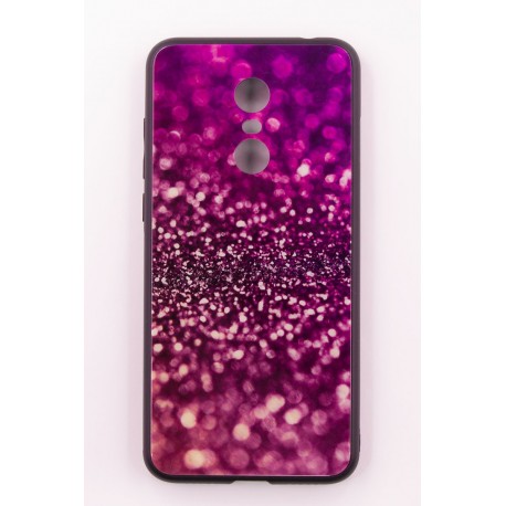 Чохол-панель FINE LINE (Back Cover) "Glam" для Xiaomi Redmi 5 Plus, бузковий калейдоскоп