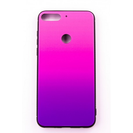 Чохол-панель FINE LINE (Back Cover) "Mirror" для Huawei Y7 Prime 2018, (pink)