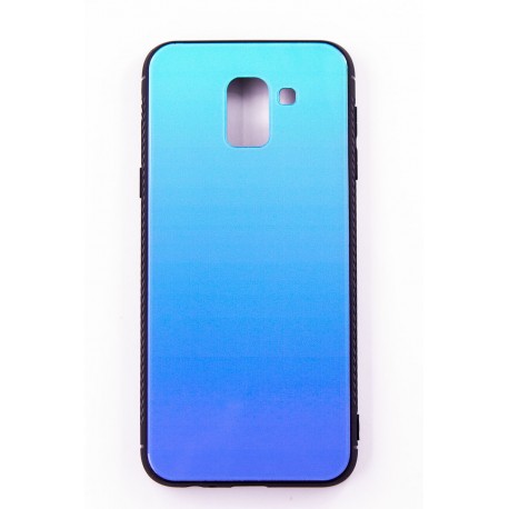 Чохол-панель Dengos (Back Cover) "Mirror" для Samsung Galaxy J6 2018 (J600), (Lighting Blue)