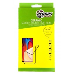 Гибкое защитное стекло DENGOS Ceramic Film для Samsung Galaxy A02/A02s/A12 (black)