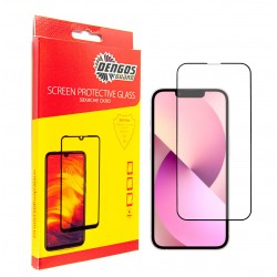 Захисне скло DENGOS SuperD для IPhone 13 (black)