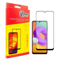 Захисне скло DENGOS Full Glue для Samsung Galaxy M32 (black)