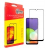 Захисне скло DENGOS Full Glue для Samsung Galaxy A22 (black)