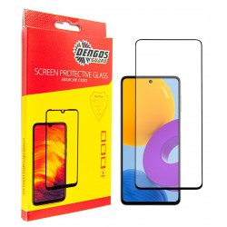 Захисне скло DENGOS Full Glue для Samsung Galaxy M52 (black)