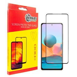 Захисне скло DENGOS Full Glue для Xiaomi Redmi Note 10 Pro (black)