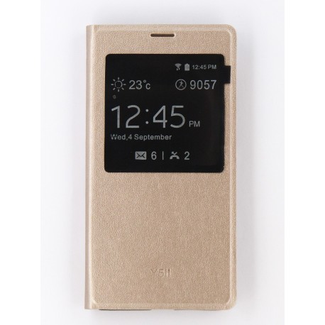 Чохол для мобільного телефону (flipp-BOOK Call ID) для Huawei Y5 II (gold)