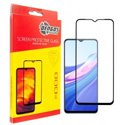 Захисне скло DENGOS Full Glue для Vivo Y31 (black)