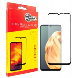 Захисне скло DENGOS Full Glue для Vivo V20 (black)