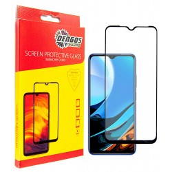 Захисне скло DENGOS Full Glue для Xiaomi Redmi 9T (black)