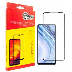 Захисне скло DENGOS Full Glue для Xiaomi Redmi Note 9 Pro / 9 Pro Max/ 9s (black)
