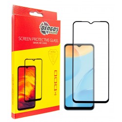 Защитное стекло DENGOS Full Glue для Oppo A15/A15s (black)