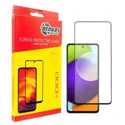 Захисне скло DENGOS Full Glue для Samsung Galaxy A53 (black)