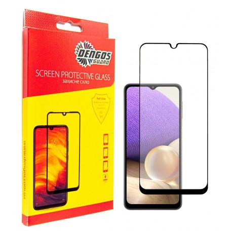 Защитное стекло DENGOS Full Glue для Samsung Galaxy A33 (black)