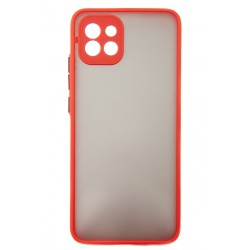 Панель Fine Line Matte для Samsung Galaxy A03 (red)