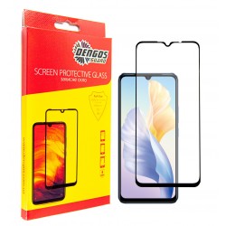 Захисне скло DENGOS Full Glue для VIVO V23e (black)