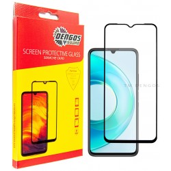 Защитное стекло DENGOS Full Glue для Wiko T10 (black)