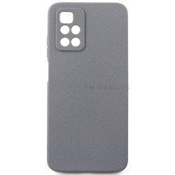 Панель DENGOS Carbon для Xiaomi Redmi 10 2022 (grey)