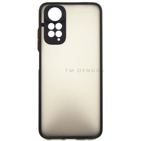 Панель DENGOS Matte для Xiaomi Redmi Note 11 (black)