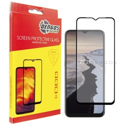 Защитное стекло DENGOS Full Glue для Nokia G10 (black)