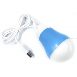 LED-лампа USB, 5V, 5W Blue (LED-BULB-5V5W-BLUE)