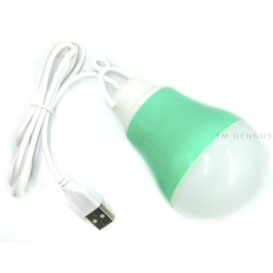 LED-лампа USB, 5V, 5W Green (LED-BULB-5V5W-GREEN)