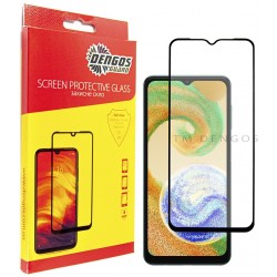 Защитное стекло DENGOS Full Glue для Samsung Galaxy A04s (black)