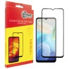 Захисне скло DENGOS Full Glue для Vivo Y02 (black)