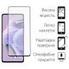 Захисне скло DENGOS Full Glue для Xiaomi Redmi Note 12 Pro+ 5G (black)