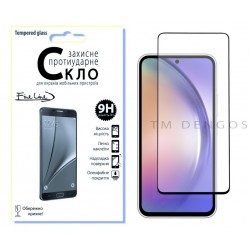 Защитное стекло FINE LINE Full Glue для Samsung Galaxy A54 5G (black)