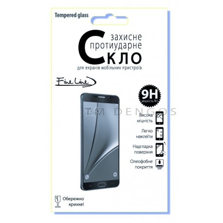 Захисне скло FINE LINE Full Glue Matte для Samsung Galaxy A14/M14 (black)