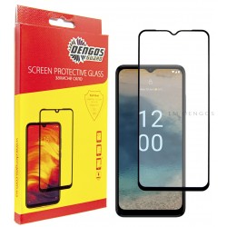 Захисне скло DENGOS Full Glue для Nokia G22 (black)