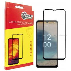 Защитное стекло DENGOS Full Glue для Nokia G22 (black)