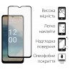 Захисне скло DENGOS Full Glue для Nokia G22 (black)