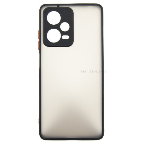 Панель DENGOS Matte для Xiaomi Redmi Note 12 Pro 5g (black)